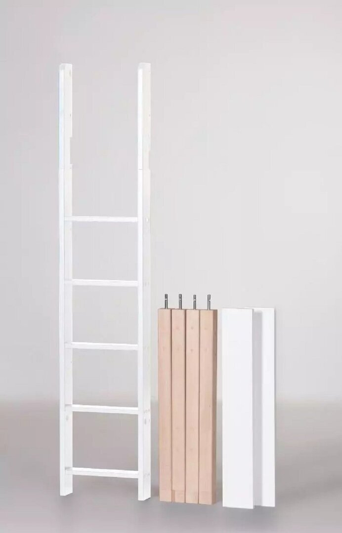 manis-h Leiter & 85 cm Pfosten - Snow-White-Beechlegs-1110