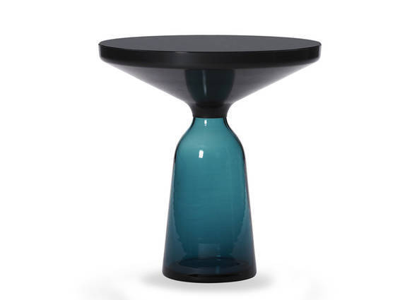ClassiCon Bell Side Table Black Edition - Montana Blau