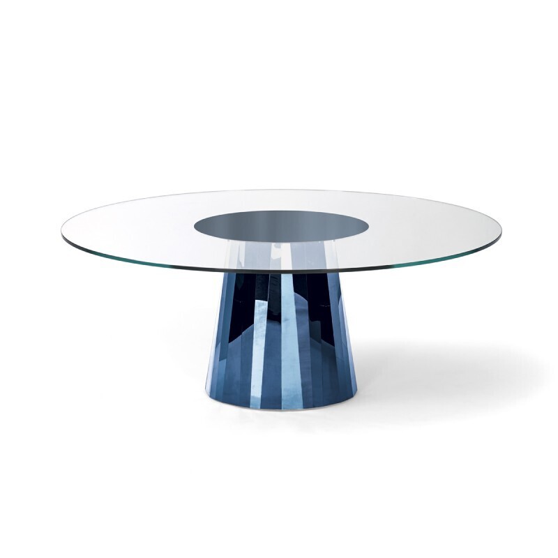 ClassiCon Pli Table -blau-mittig lackiert