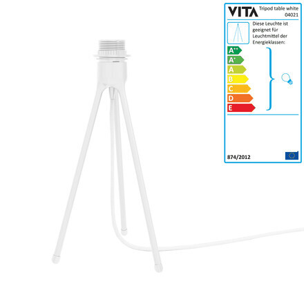 Umage Tripod für Tischleuchten- matt weiß