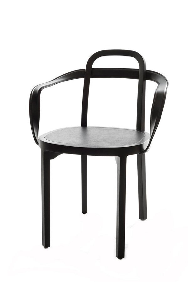 Woodnotes Siro+ Chair with Armrests - Black