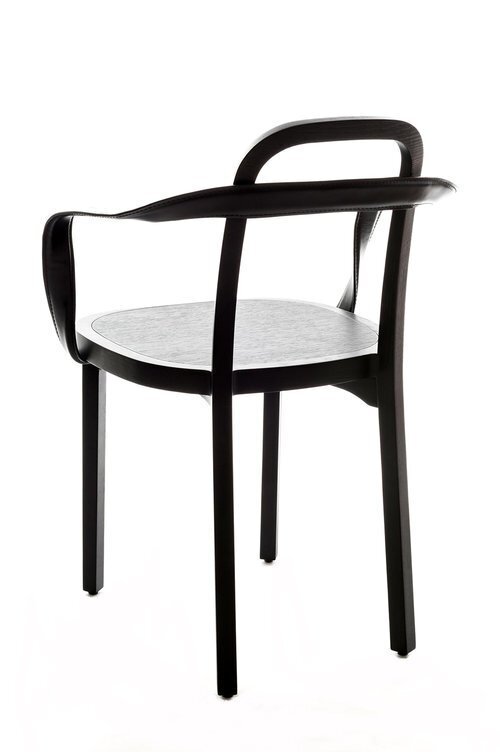 Woodnotes Siro+ Chair with Armrests - Black