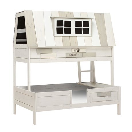 LifeTime Abenteuer Spielbett Hangout 140 cm - White-wash