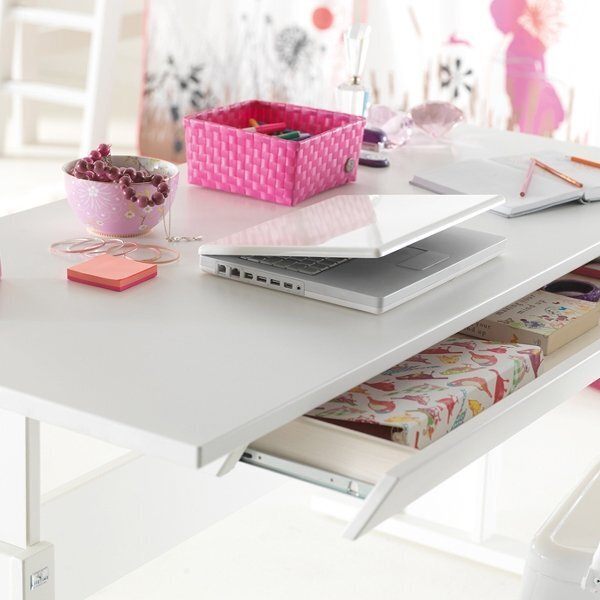 Lifetime Schreibtisch 120 cm mit Schublade