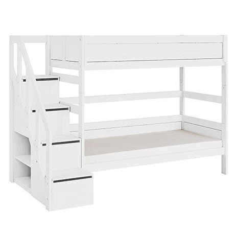 Lifetime Etagenbett mit Treppe - Weiss 