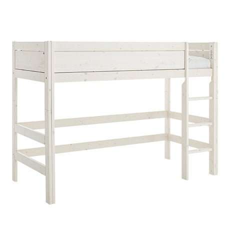 Lifetime Mittel-Hochbett Mit Gerader Leiter - Whitewash