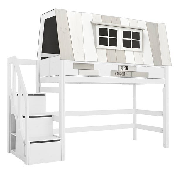 Lifetime Mittel-Hochbett Hangout - Weiss 