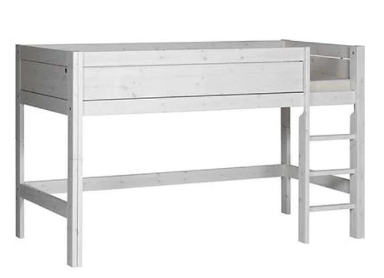 Lifetime Semi-High Bed - Hochbett whitewash 