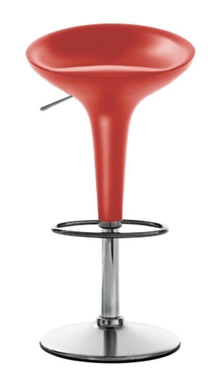 Magis Bombo Stool Hocker rot, höhenverstellbar- Red