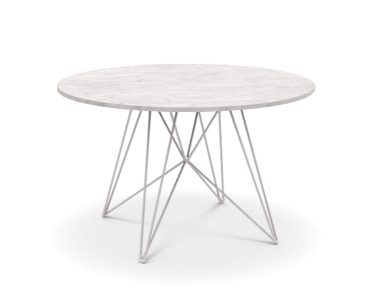 MAGIS TAVOLO XZ3 TISCH, Weiss - Marmor