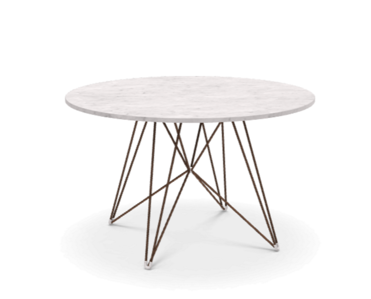 MAGIS TAVOLO XZ3 TISCH, Kupfer - Marmor