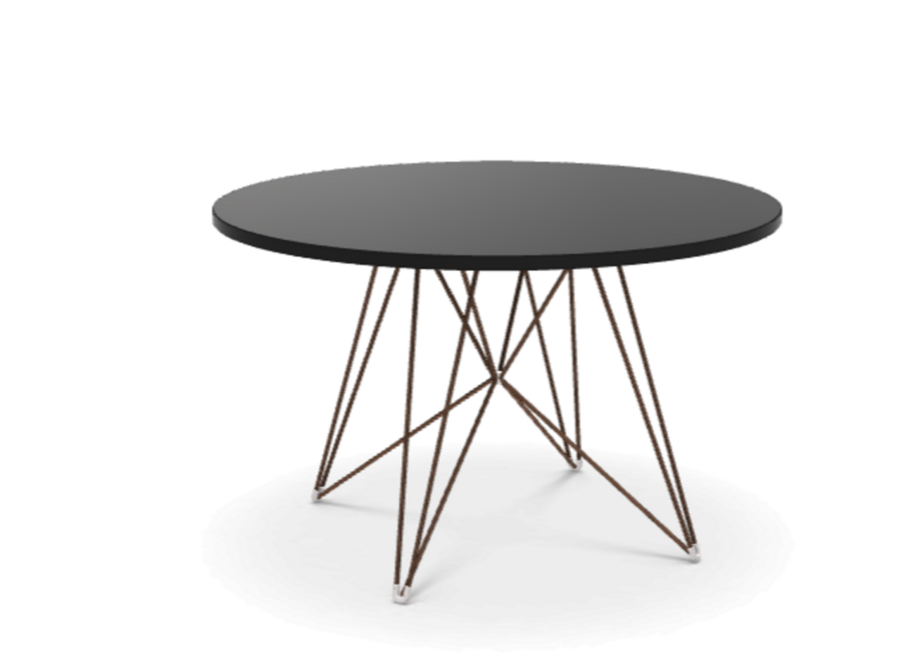 MAGIS TAVOLO XZ3 TISCH, Kupfer - MDF Schwarz