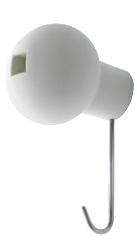 Magis Globo Wandhaken- Weiss