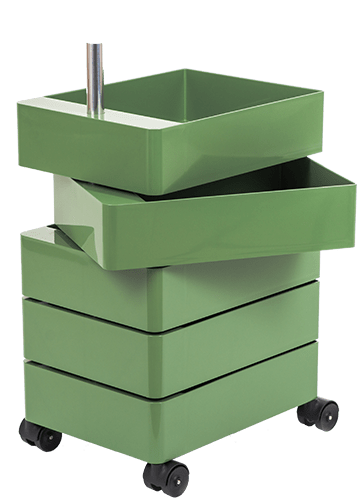 Magis 360° Container, niedrige Ausführung- Green