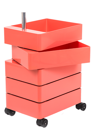 Magis 360° Container, niedrige Ausführung- Pink