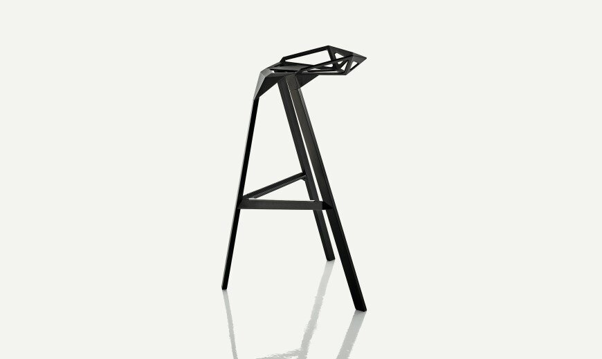 Magis Stool_One Bar-Hocker, 77 cm Sitzhöhe