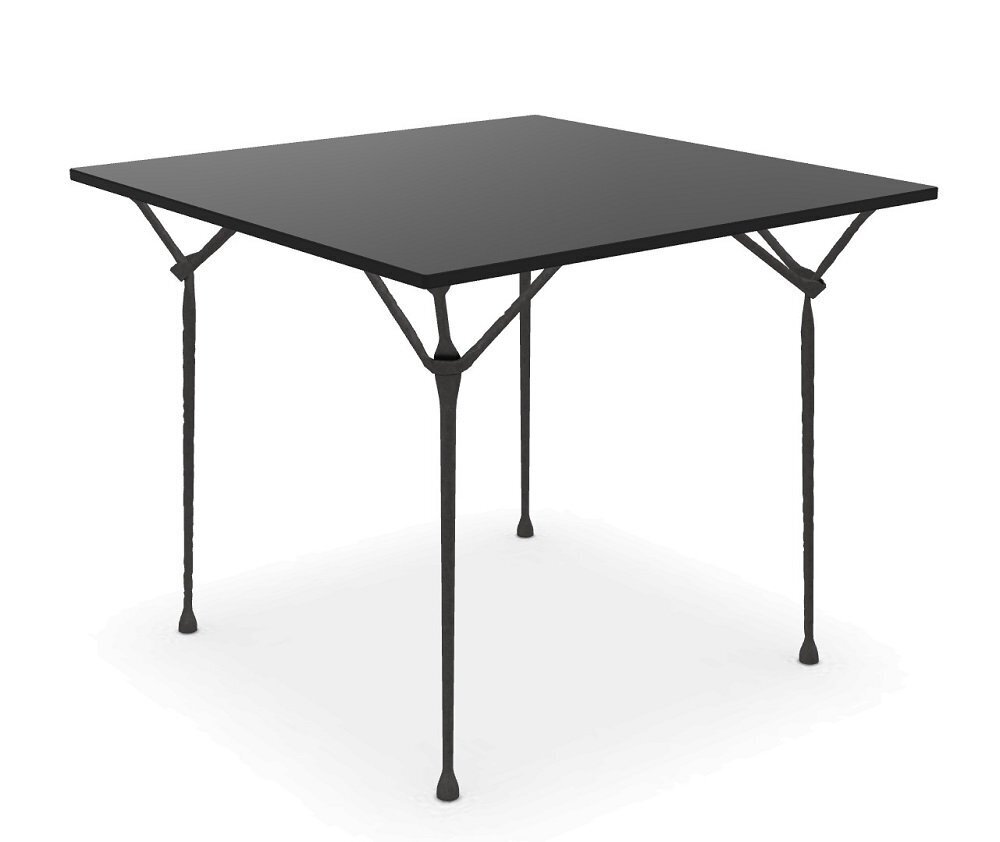 Magis Officina Esstisch - 90 cm, schwarz / schwarz