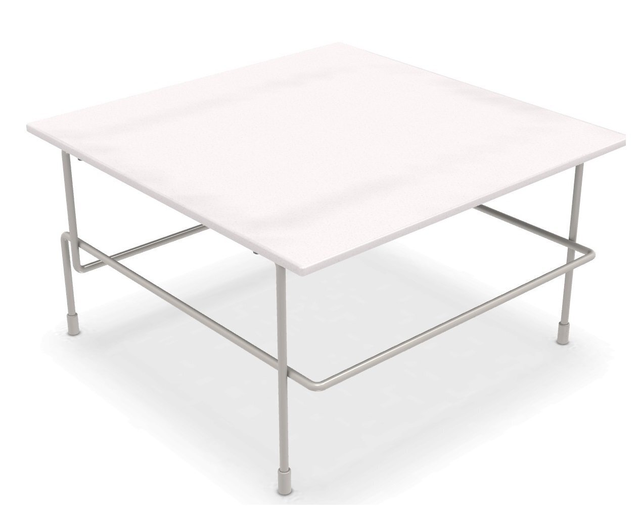 Magis - Traffic Couchtisch Outdoor - 60X60 Weiss/Weiss
