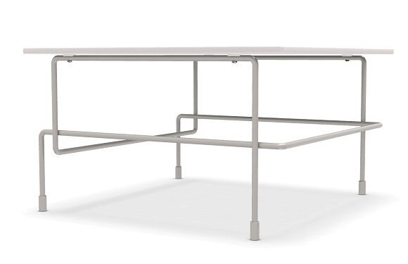 Magis - Traffic Couchtisch Outdoor - 60X60 Weiss/Weiss