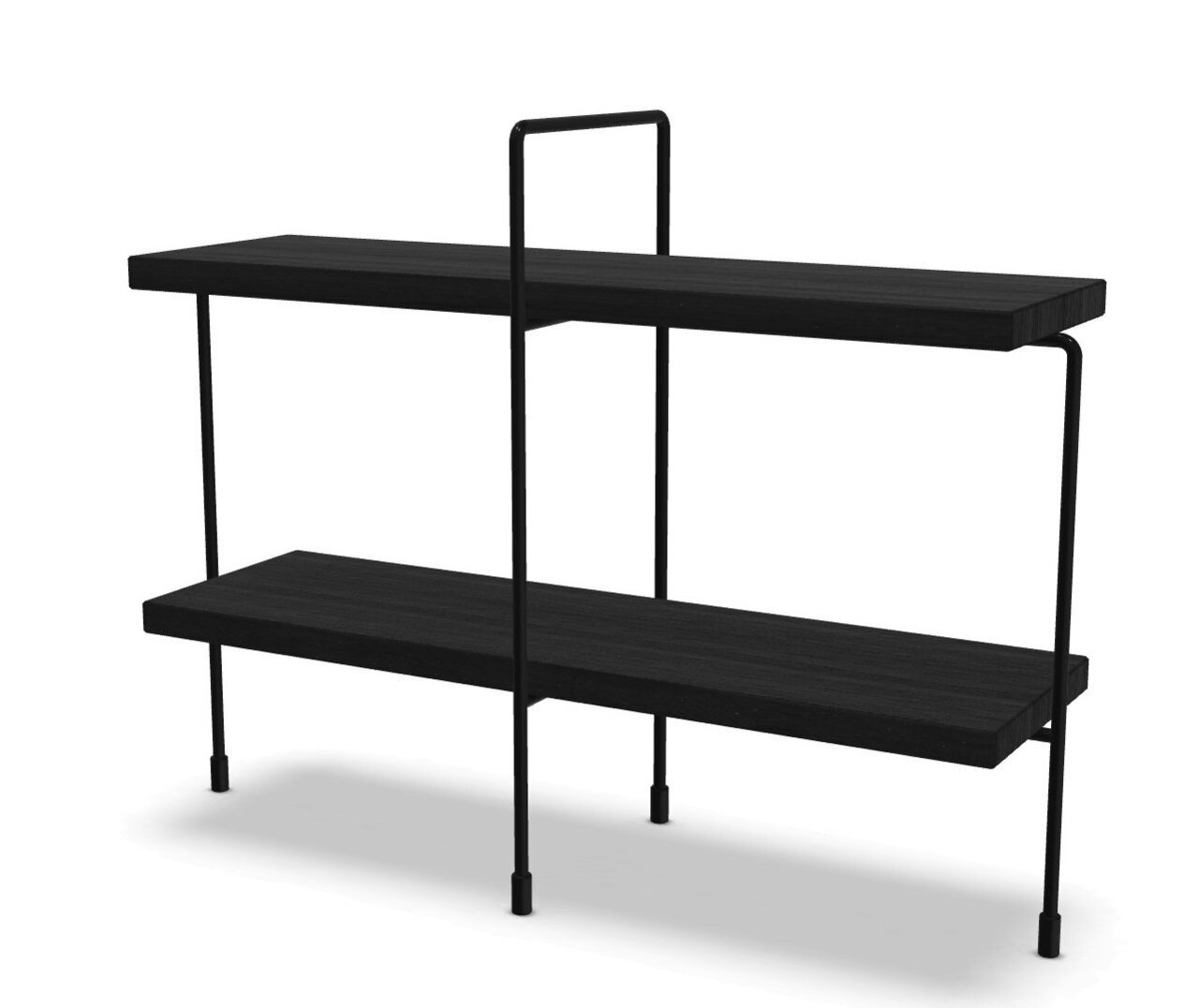 Magis - Traffic Tisch Outdoor - Black/Oak Black