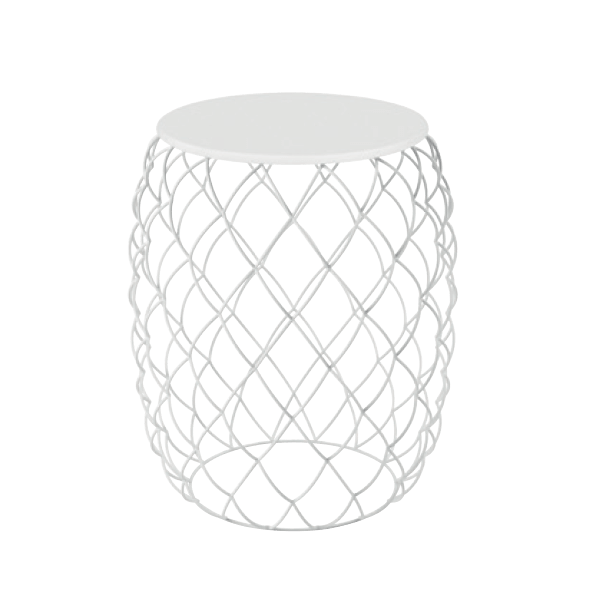 Magis - Pina Beistelltisch - WHITE/HPL WHITE