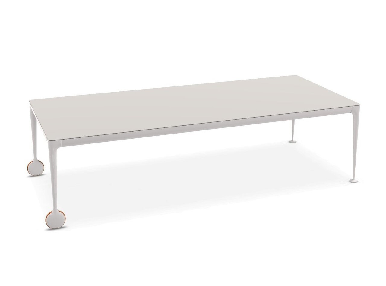 Magis - Big Will Tisch mit Rollen -   Weiss / Breite: 280 cm; Höhe: 75 cm; Tiefe: 120 cm;