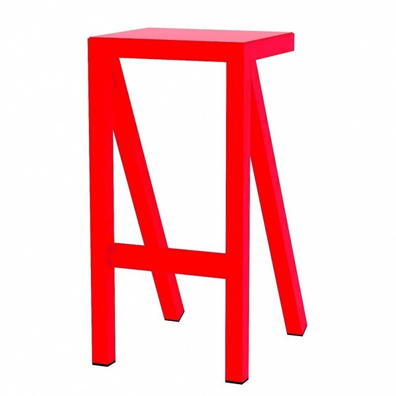 Magis Bureaurama Barhocker - Orange Fluoreszierend