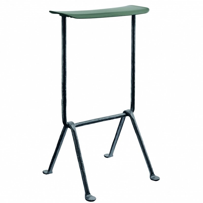 Magis Officina Barhocker 65 cm - Dunkelgrun - Anthrazitgrau