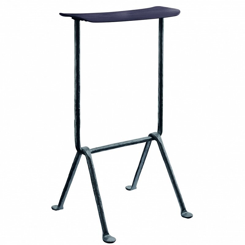 Magis Officina Barhocker 75 cm Buchenholz - Schwarz - Anthrazitgrau