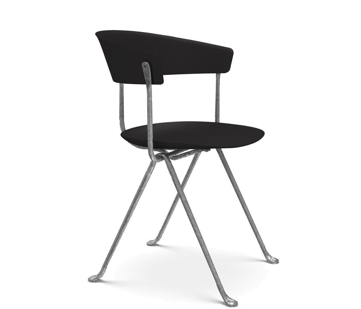 Magis Officina Stuhl - GALVA/PP.BLACK