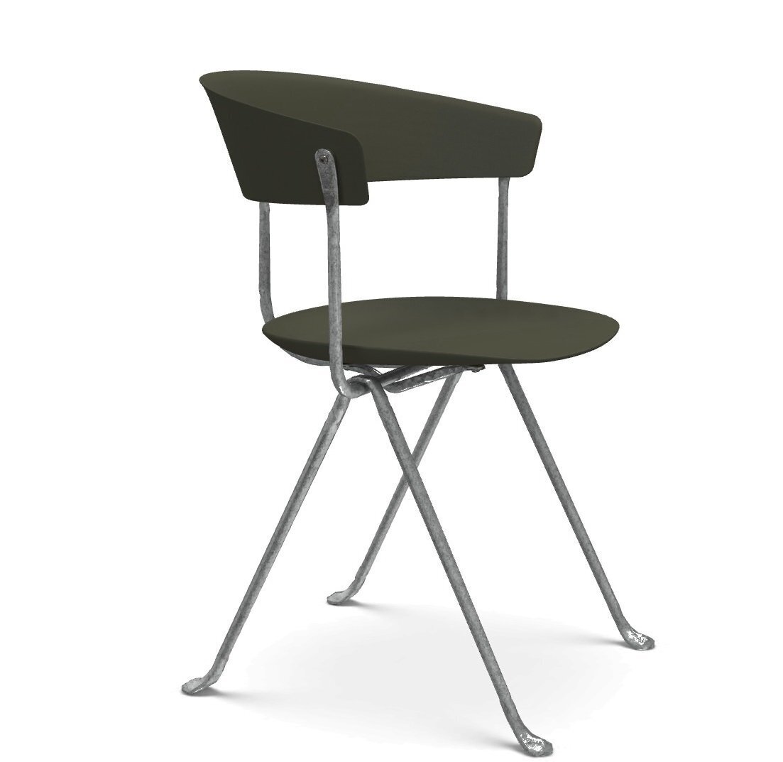 Magis Officina Stuhl - GALVA/PP.GREEN