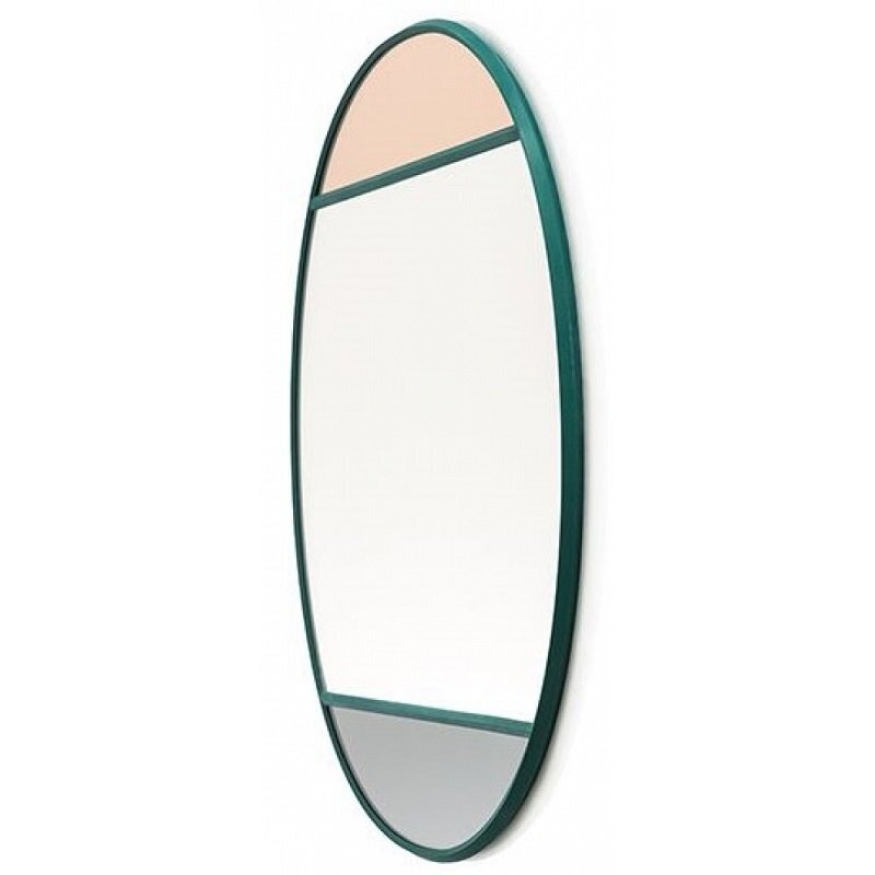 Magis Vitrail Spiegel Oval - Grun