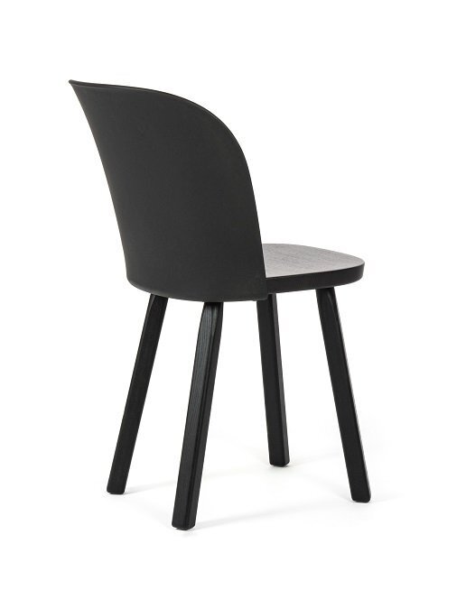 Magis Alpina Stuhl - Stained black / Black