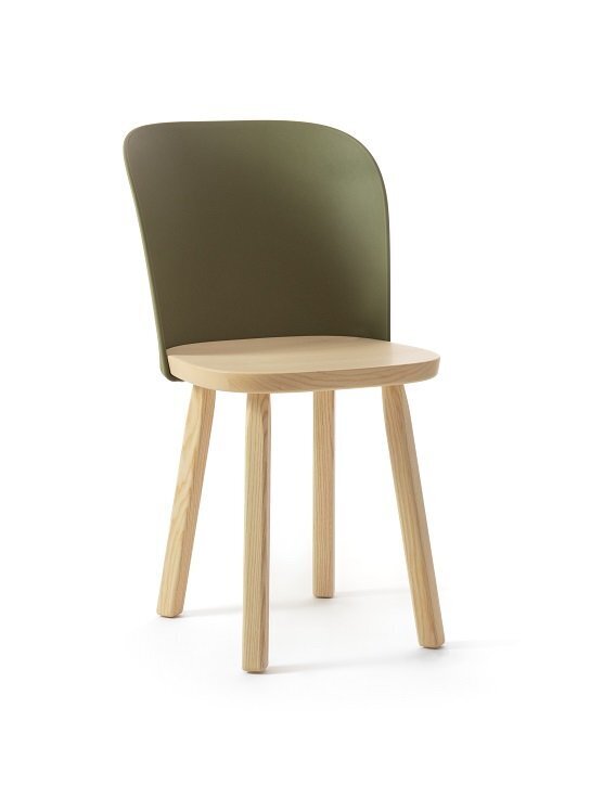 Magis Alpina Stuhl - Natural / Olive green