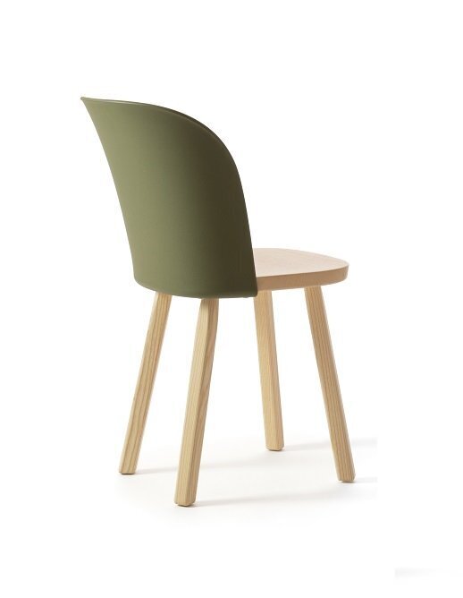Magis Alpina Stuhl - Natural / Olive green