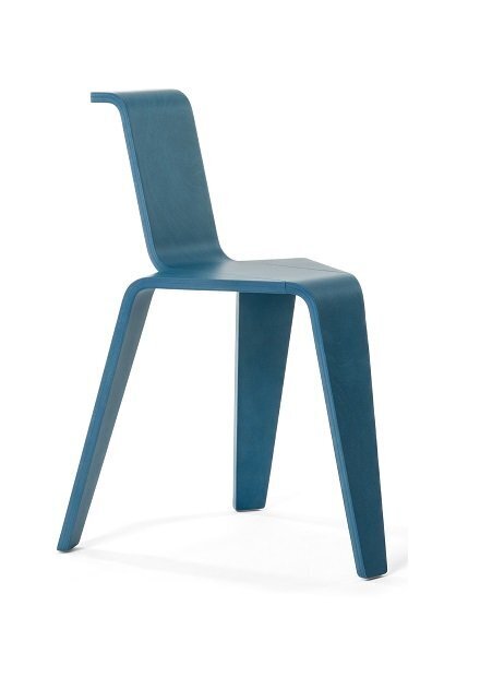 Magis Aka Stuhl - Stained petrol blue