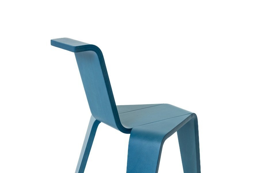 Magis Aka Stuhl - Stained petrol blue