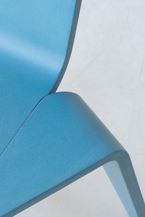 Magis Aka Stuhl - Stained petrol blue