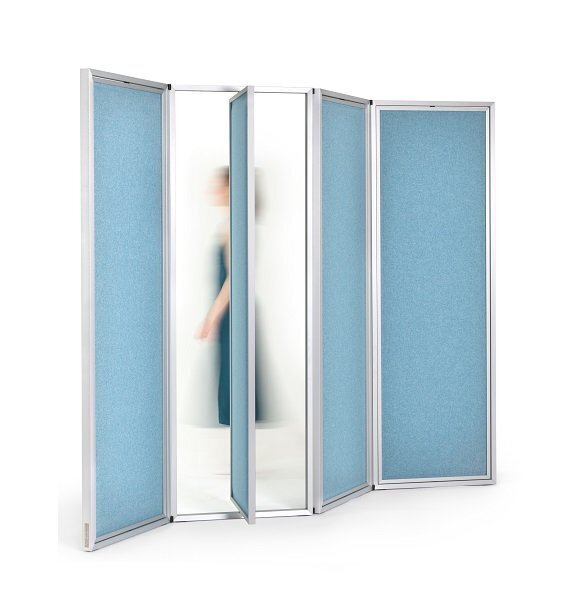 Magis Swing Wand Wandschirm - Light blue