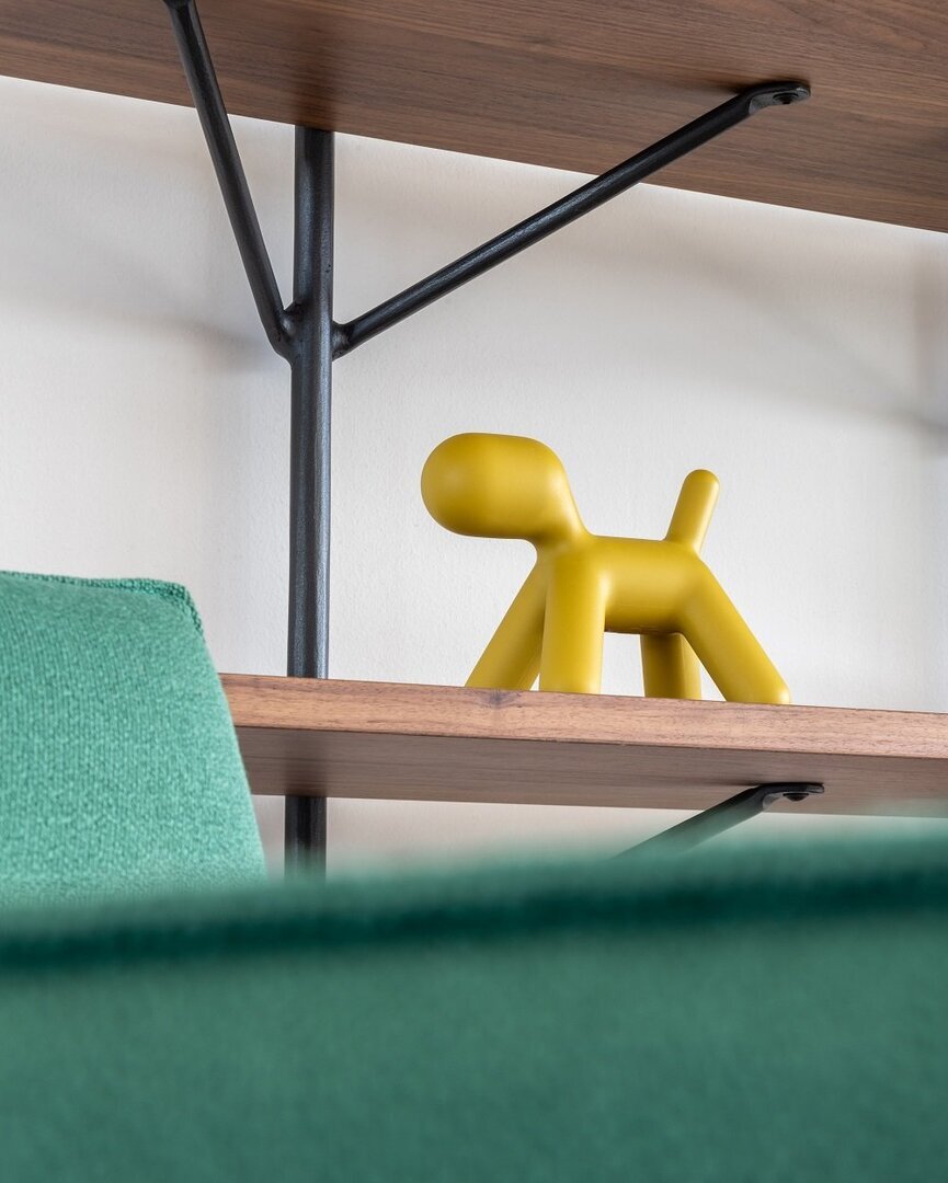 Magis Officina - Bücherregal-System: MDF Furnier Walnuss