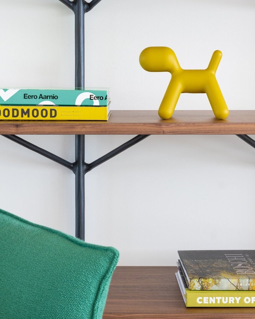 Magis Officina - Bücherregal-System: MDF Furnier Walnuss
