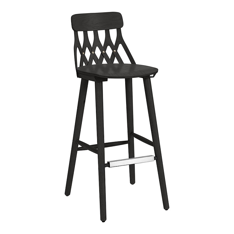 Hans K Y5 Barchair 74cm Ash Black Assembled