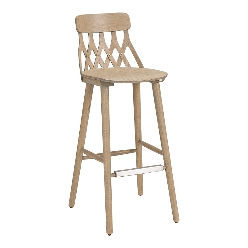Hans K Y5 Barchair 74cm Ash Blonde Assembled