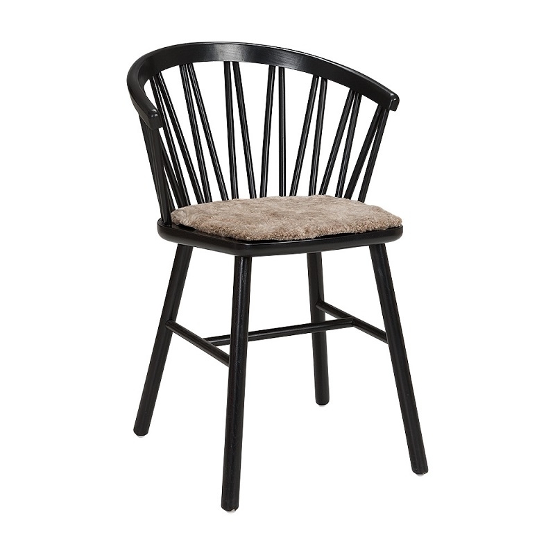Hans K ZigZag Armchair Ash Black