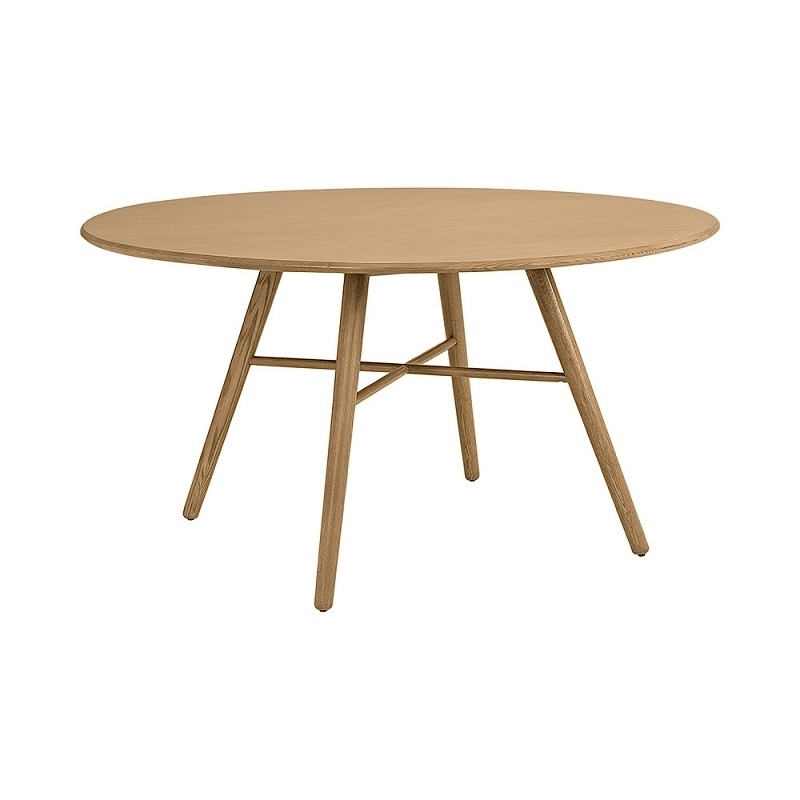 Hans K San Marco Table Round 140 cm Oak Oiled