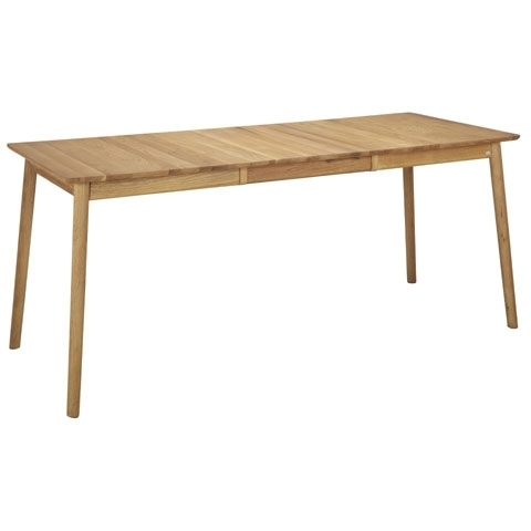 Hans K ZigZag Table Rect 127(53)x75cm Oak Oiled