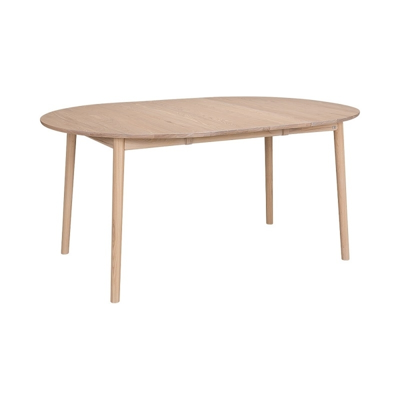 Hans K ZigZag Table Round 110(50)x110cm Ash Blonde