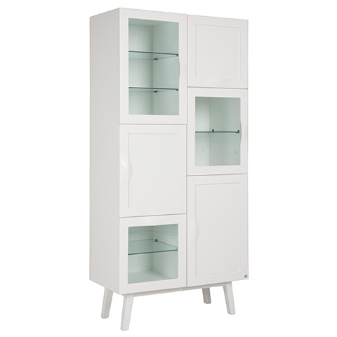 Hans K Rainbow Vitrine White