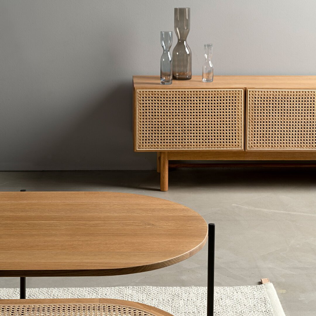 Hans K Racquet Mediabench - Oak Olied