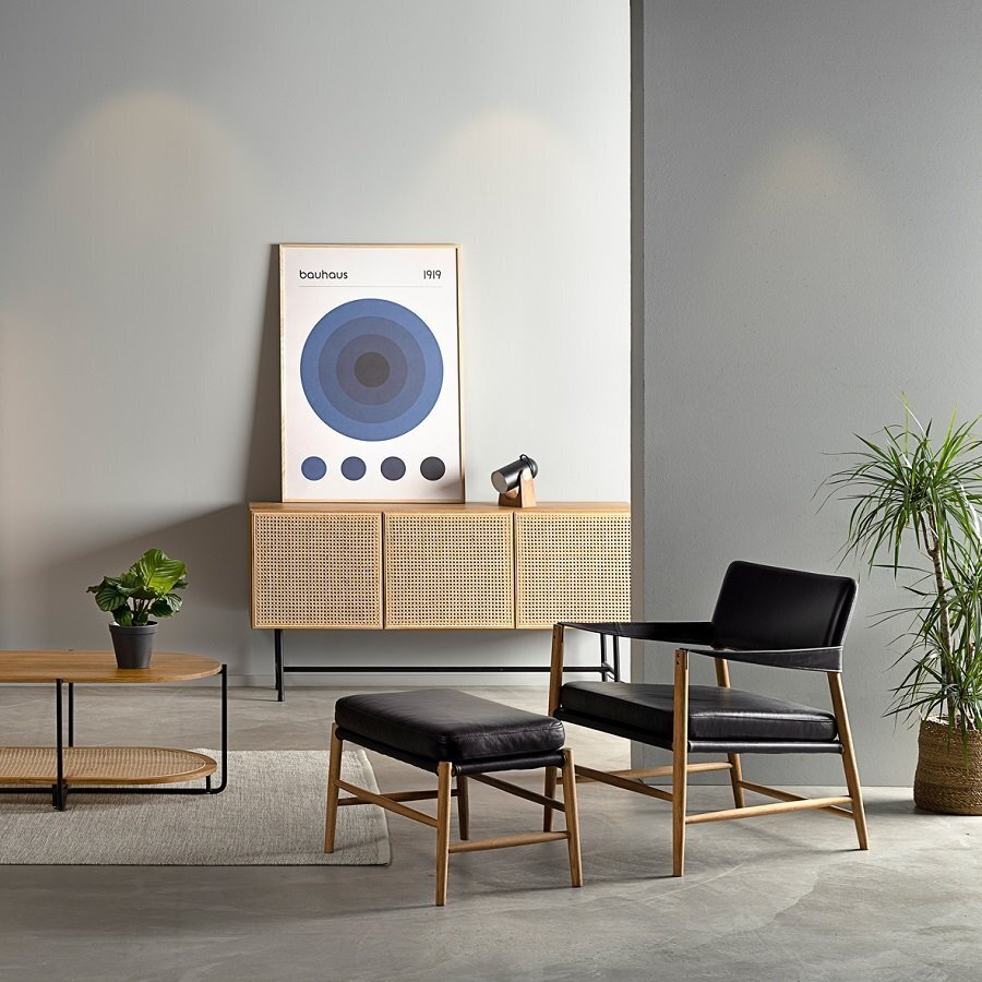 HANS K BREMEN LOUNGE OTTOMAN